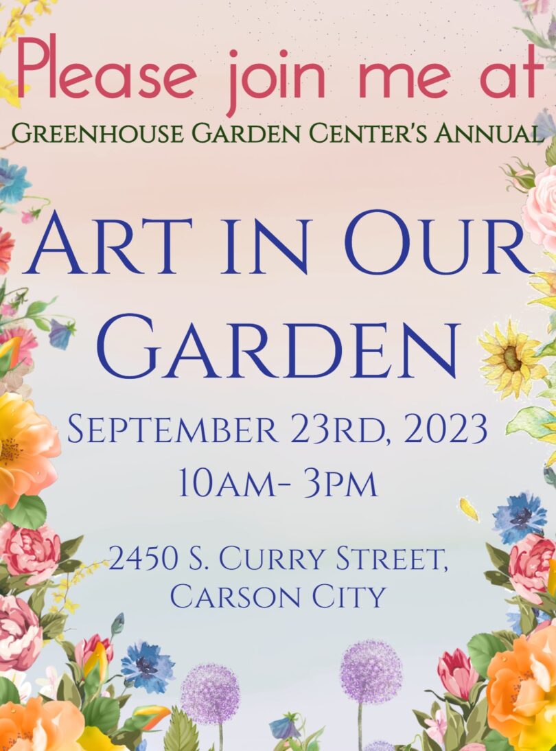 Art in Our Garden 2023 Join me